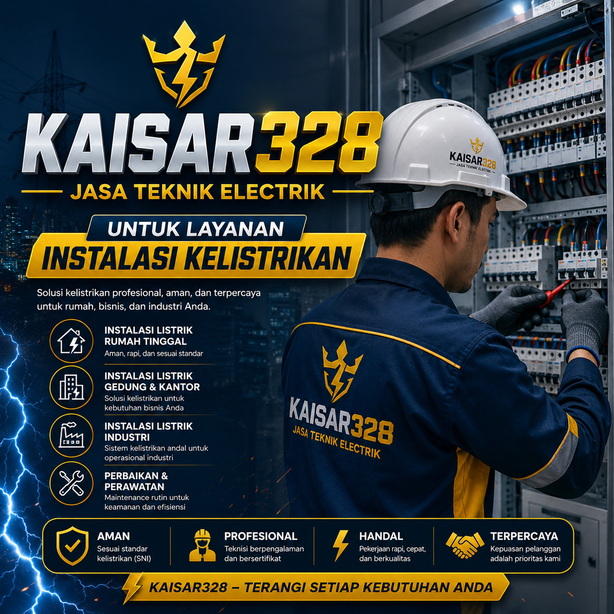 KAISAR328: Jasa Teknik Electrik Untuk Layanan Instalasi Kelistrikan